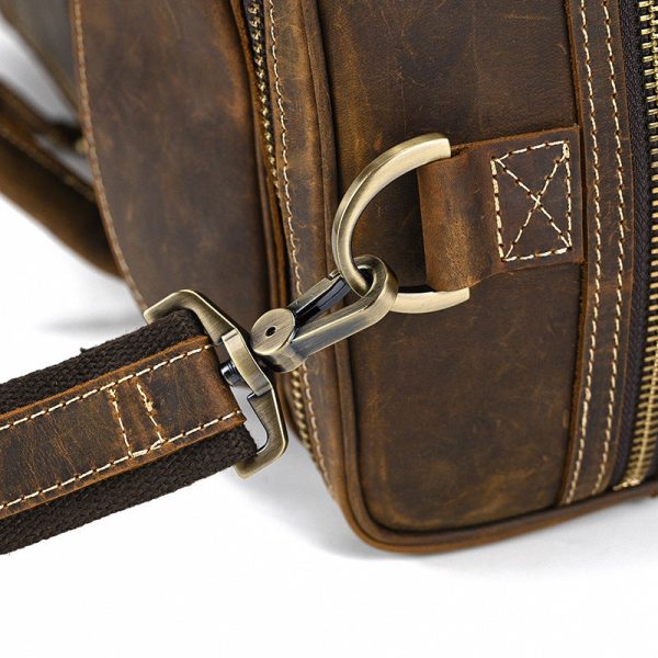 Horse Leather Travel Bag - Image 10