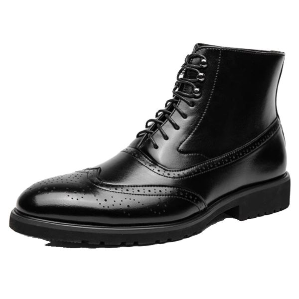 Thick Sole Mid Top Work Shoes - Image 7