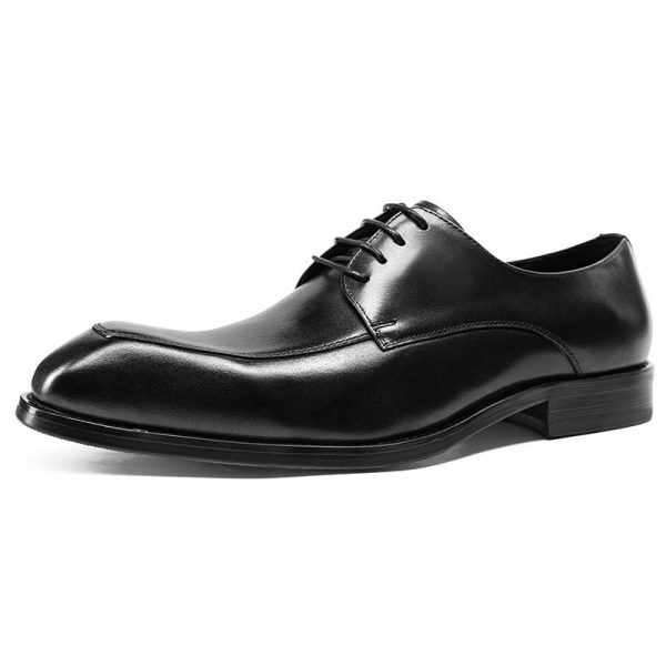 Handmade Pointed Leather Shoes - Image 2