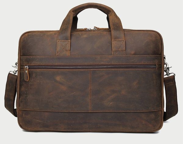 Horse Leather Business Bag - Image 5