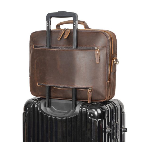 Men's Briefcase Laptop Bag - Image 4