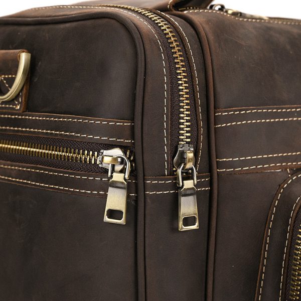 Horse Leather Travel Bag - Image 5