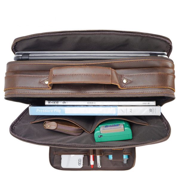 Men's Briefcase Laptop Bag - Image 6