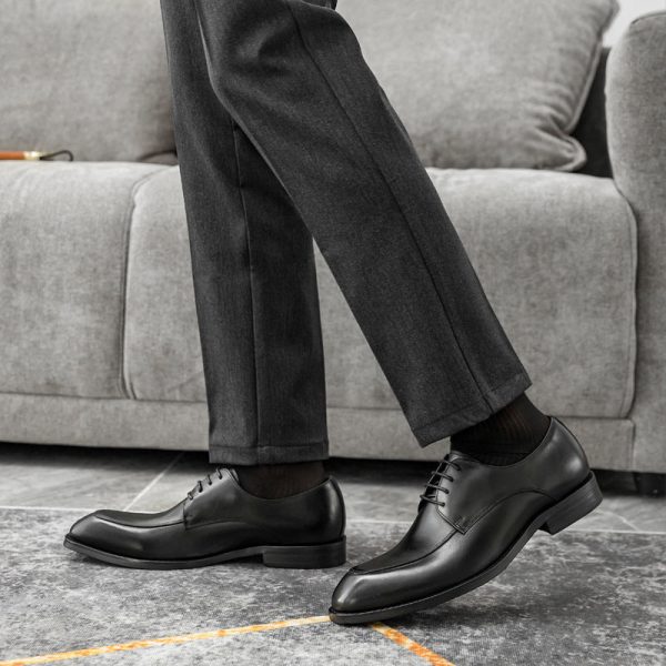 Handmade Pointed Leather Shoes - Image 6